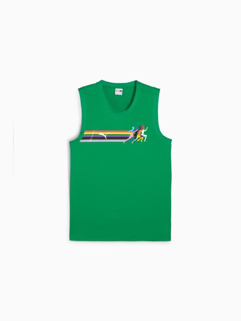 PUMA LOVE MARATHON Men's Mesh Tank