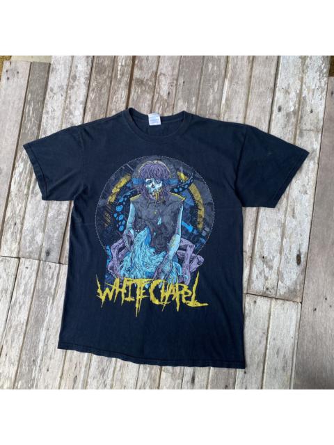 Other Designers Vintage - Thrashed Faded Whitechapel Deathcore Band Tee