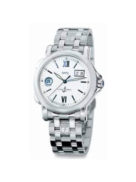 Ulysse Nardin Ulysse Nardin Dual Time Silver Dial Automatic Men's Watch 223-88-7
