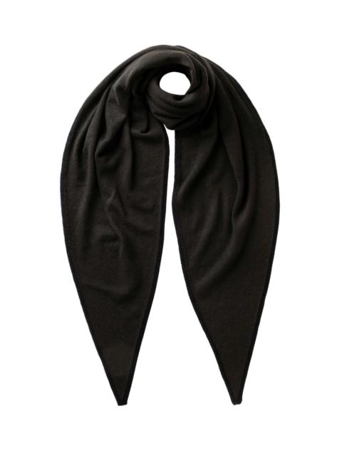 Johnstons of Elgin Gauzy Cashmere Black Diamond Scarf