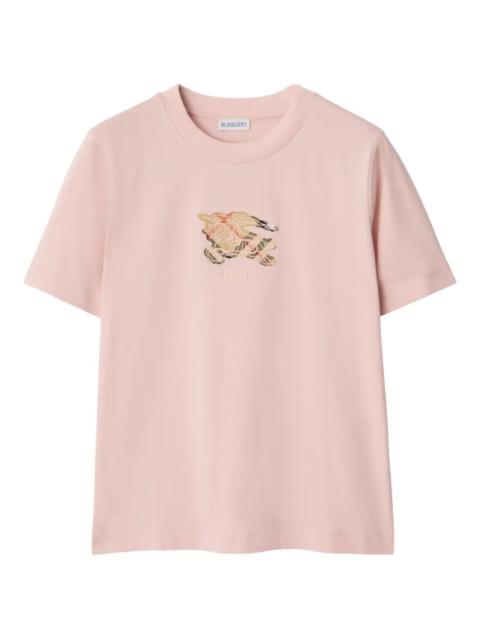 Burberry Burberry Knight Check Cotton T-shirt