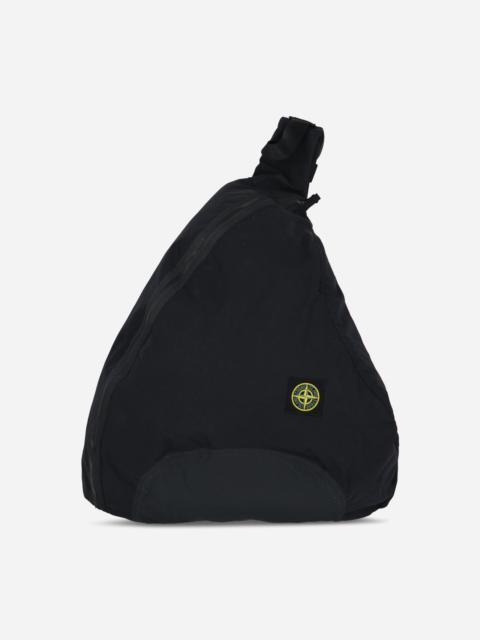 Stone Island Aluminium Tela Crossbody Bag Black