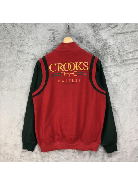 Other Designers Crooks & Castles - Crooks & Castles Stadium Jumper VarsityJacket #4779-169