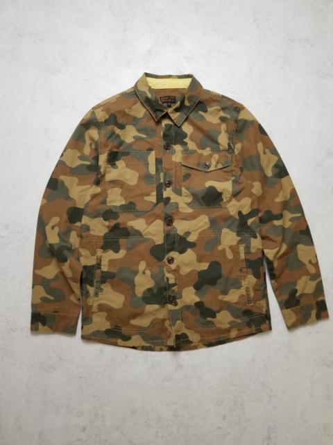 Barbour Barbour Haritage Camouflage Heavy Overshirt Cotton Jacket