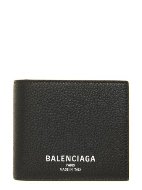 BALENCIAGA Balenciaga Leather Bifold Wallet in Black at Nordstrom