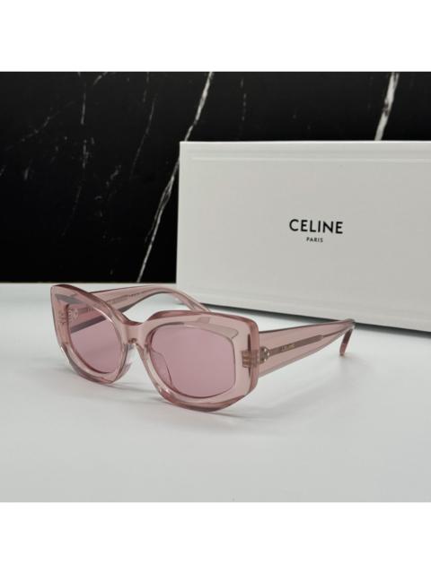 NEW CELINE SUNGLASSES CELINE CL40277F 72Y PINK EYEWEAR