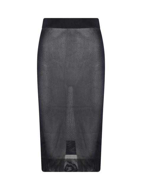 SAINT LAURENT Mid-length Fitted Skirt