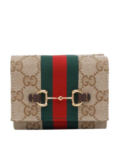 GUCCI Gucci Women Web Bi-Fold Wallet