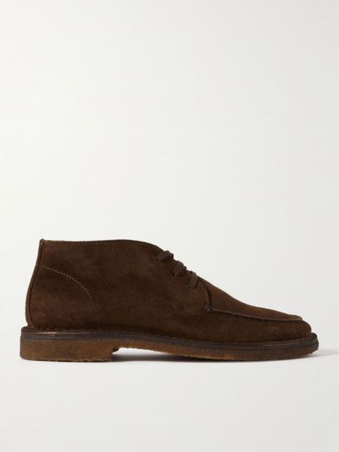 Drake's Crosby Suede Chukka Boots Brown