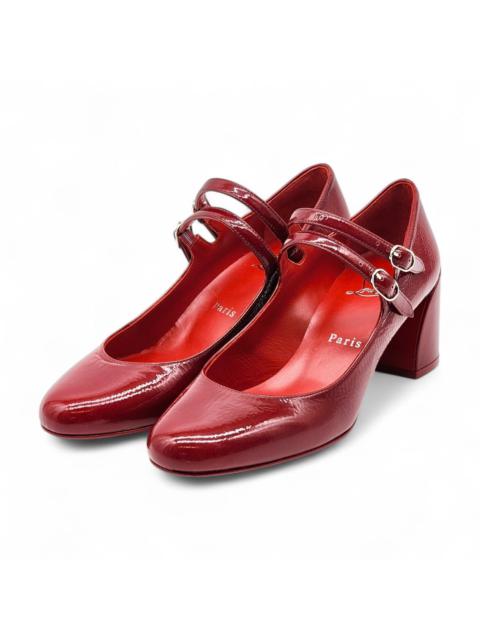 Miss Jane Leather Pumps 55mm Red EU 37 US 6.5 - NWB $945