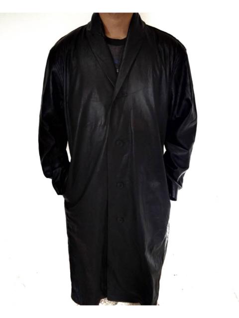 Other Designers Issey Miyake - Rare item!! 80s Issey Miyake Long Leather Jacket / Coat 6