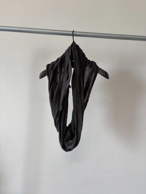 Ann Demeulemeester Ann Demeulemeester Wrap Black Scarf