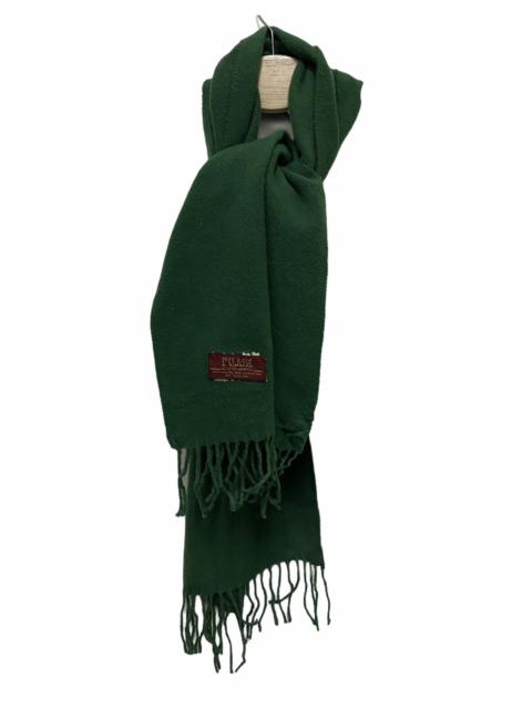 Other Designers Vintage - Alviero Martini Scarf Muffler Plain Embroidery Logo