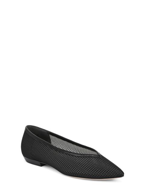 VERONICA BEARD Veronica Beard Bancroft Pointed Toe Flat in Black at Nordstrom