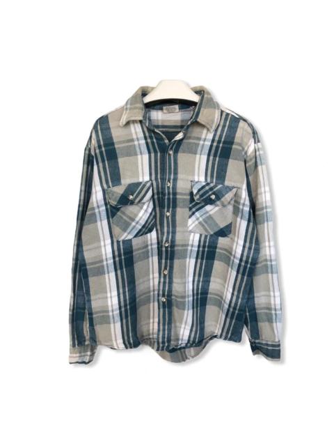 Other Designers Five Brother - Vintage Five Brother Plaid Tartan Flannel Shirt 👕