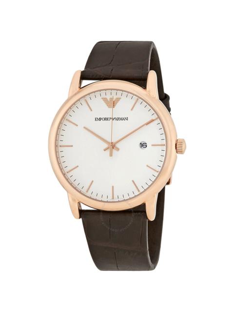 EMPORIO ARMANI Emporio Armani Luigi White Dial Men's Dress Watch AR2502