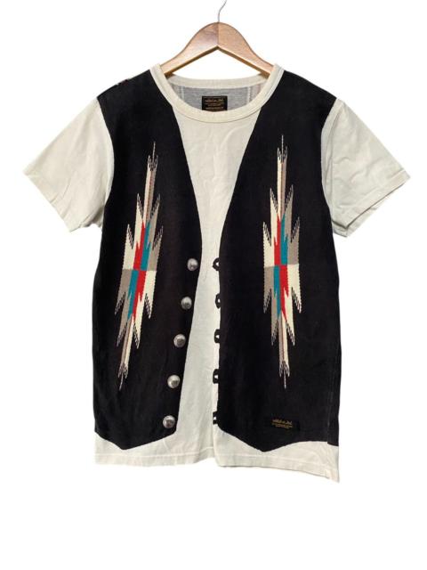 NEIGHBORHOOD Neighbourhood native style vest tshirt B4