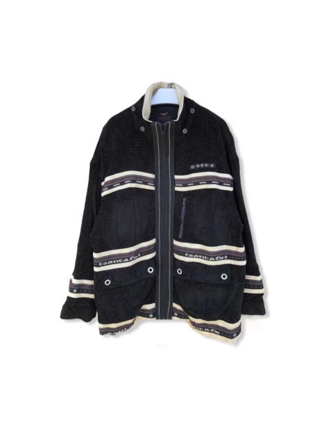 Other Designers Vintage - Vintage Santa Fe Big Logo Black Jacket