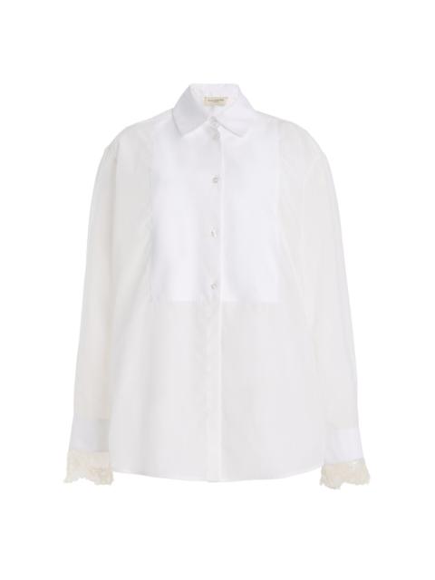 KALLMEYER Chloe Bib Shirt ivory
