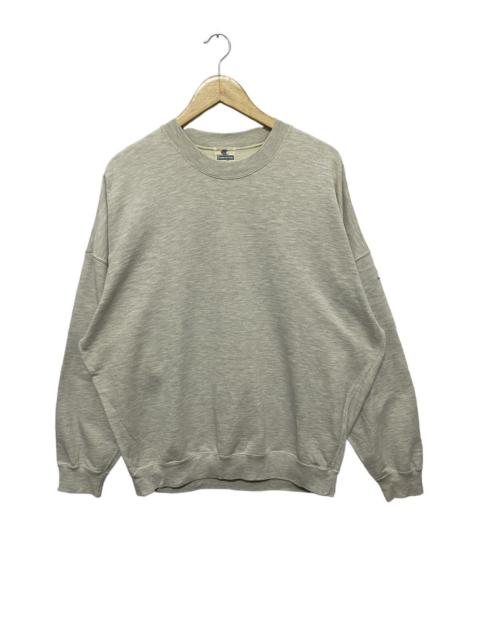 Other Designers Vintage Champion Plain Sweatshirt Grey