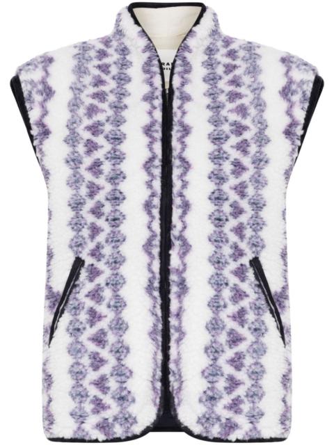 Marant Etoile Women Printed Reversible Vest