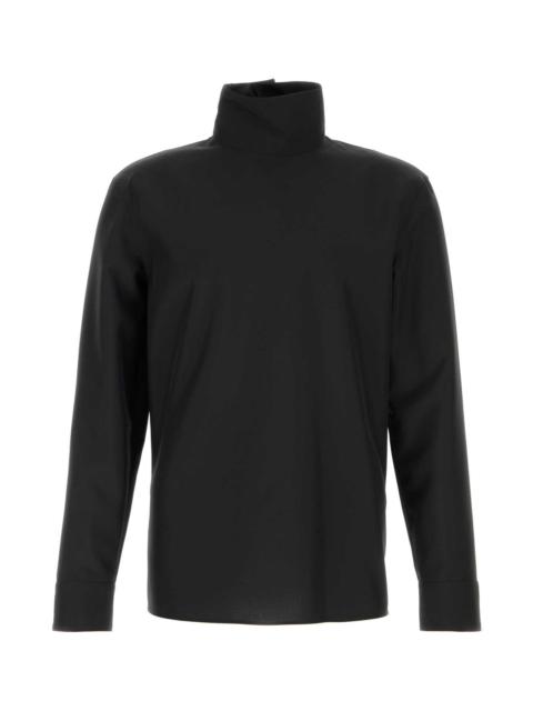 GUCCI Gucci Men Black Tech Panama Shirt