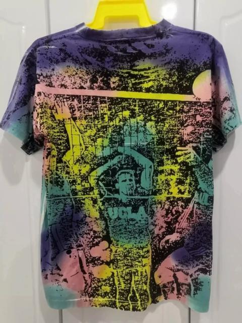 Other Designers Vintage - Vintage UCLA Basketball T shirt Tupac OverPrint Hip Hop
