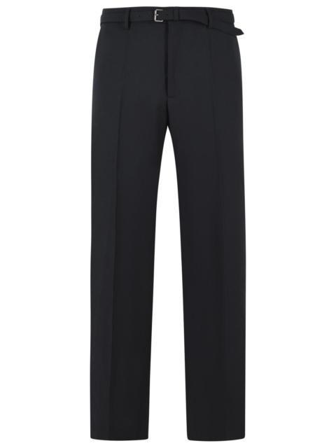 Dries Van Noten Dries Van Noten 'Preston' Black Wool Pants Men