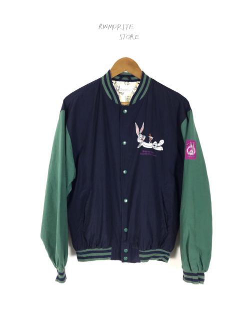 Other Designers Japanese Brand × Warner Bros - Warner Bros Bugs Bunny Bomber Jacket Big Logo