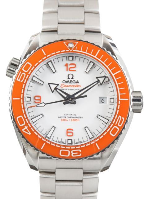 OMEGA Used Stainless Steel Omega Seamaster Planet Ocean 600M Orange Bezel