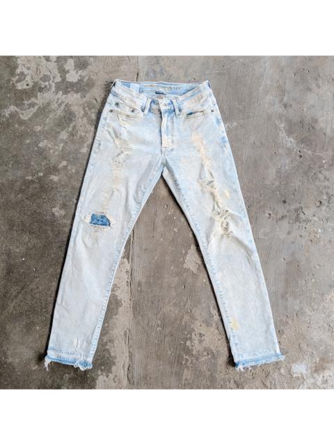 Other Designers American Eagle Outfitters - Vintage American Eagle Faded Distressed Flex Denim Pants