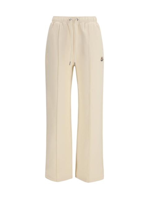 Moncler Moncler Cotton Sweatpants Natural Women