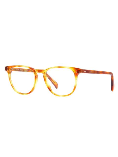 CELINE Celine Men's Black Round Eyeglass Frames CL50046I 053