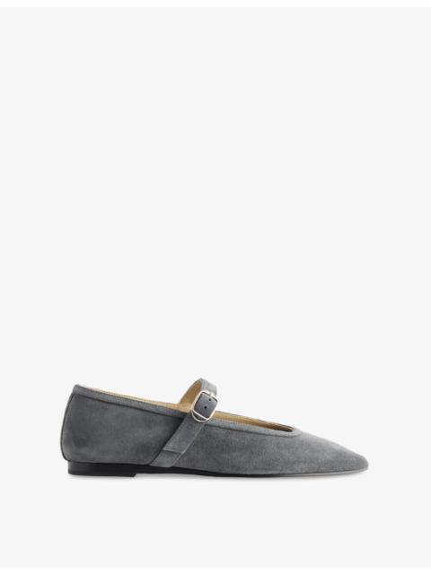 LE MONDE BÉRYL Ballet Mary Jane Leather Flats