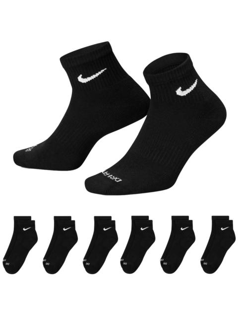 Nike Nike Dri-FIT Everyday Plus Cushioned Training Ankle Socks - 6 Pack