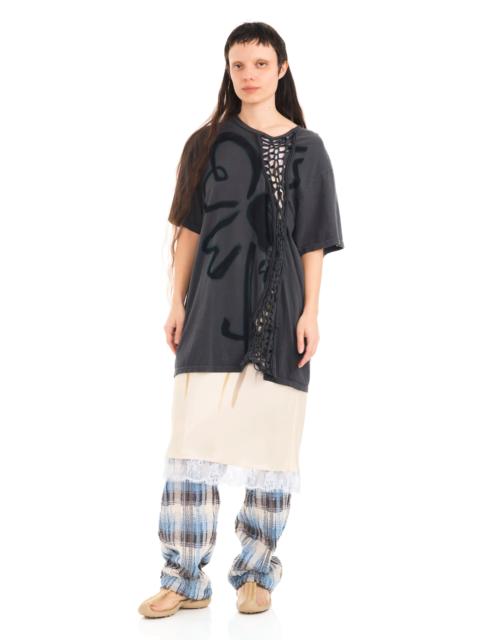 Collina Strada CHARCOAL FLOWER TOSH TEE