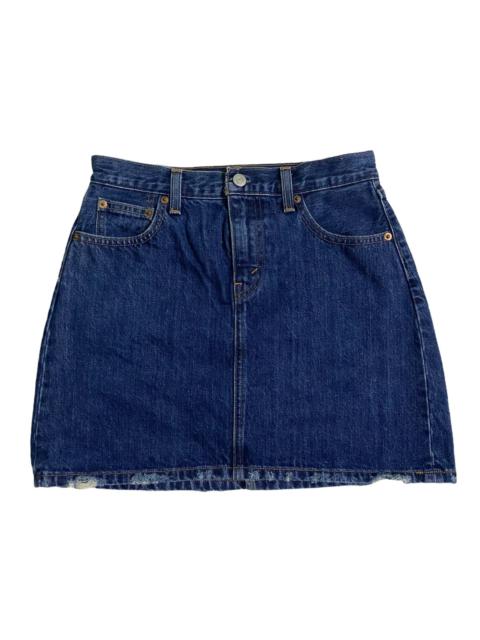 Other Designers Vintage - Vintage Levis Skirt Jeans Size 26