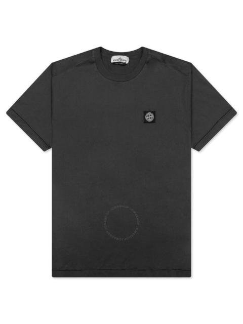 Stone Island Compass Patch Logo Cotton T-Shirt