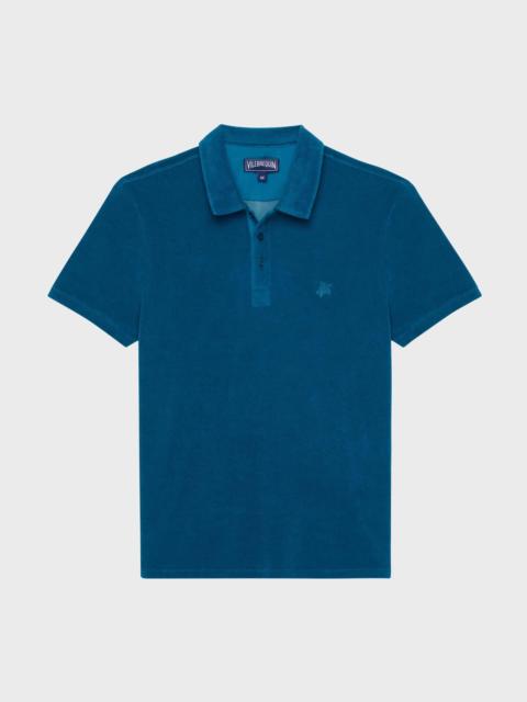 Vilebrequin Men Terry Polo Solid