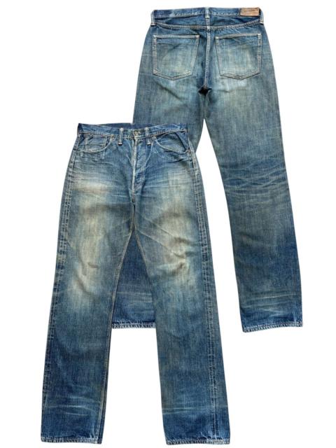Other Designers Warehouse & Co. - 🔥 Warehouse Selvedge Distressed Mudwash Denim Jeans 32x33.5