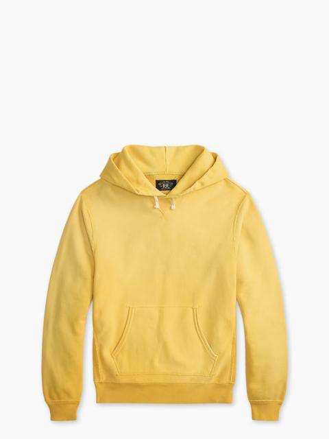 RRL by Ralph Lauren RRL GARMENT-DYED FLEECE HOODIE CAMPUS YELLOW
