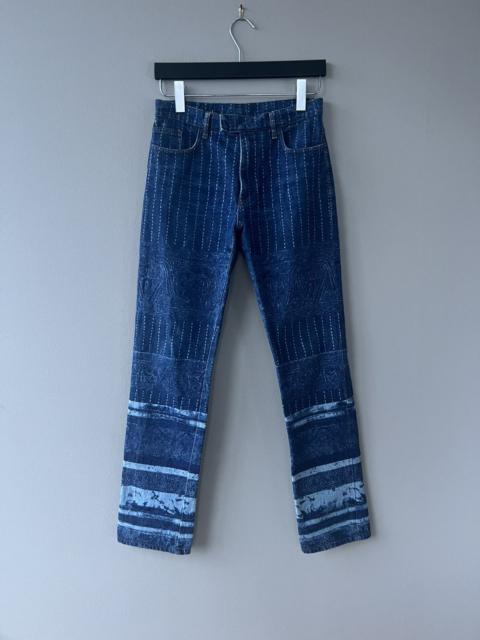 Slim Tribal Printed Jeans