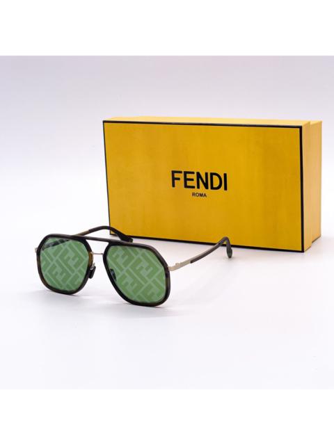 FENDI NEW FENDI SUNGLASSES FE40041U 52O UNISEX HAVANA EYEWEAR