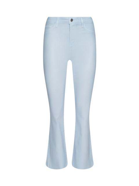 L'AGENCE Kendra Coated Cropped Flare Jean