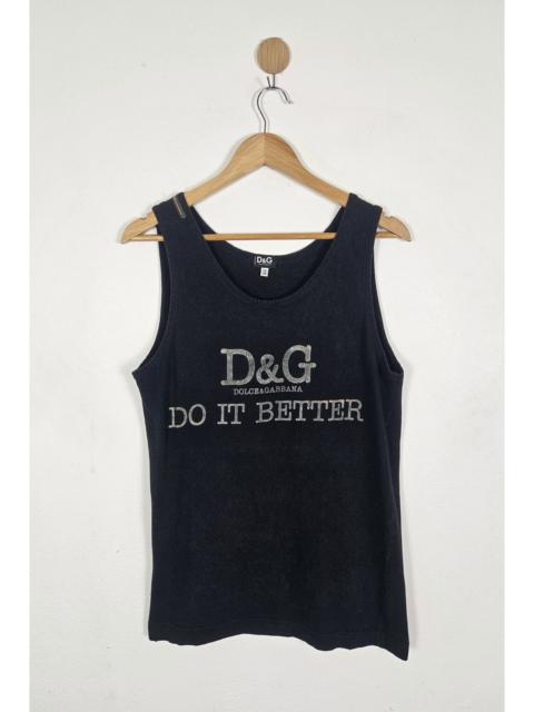Dolce & Gabbana D&G Dolce & Gabbana tank top DO IT BETTER
