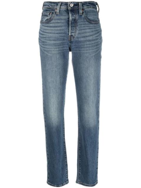LEVI'S 501 ORIGINAL CROPPED JEANS CLOTHING