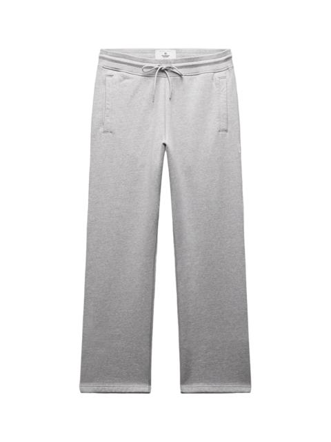 Reigning Champ Brushed Fleece Straight Leg Standard Fit Sweatpant Heather Grey
