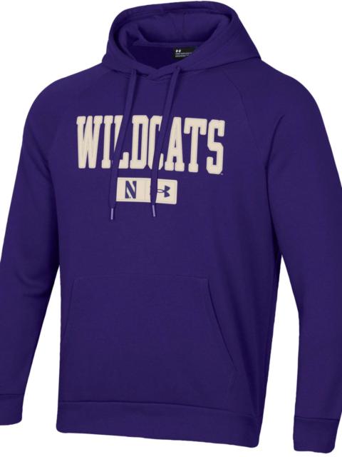 Under Armour Under Armour Men's Northwestern Wildcats Purple Rival Fleece Pullover Hoodie