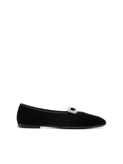 Giuseppe Zanotti Georgia Buckle ballerina shoes