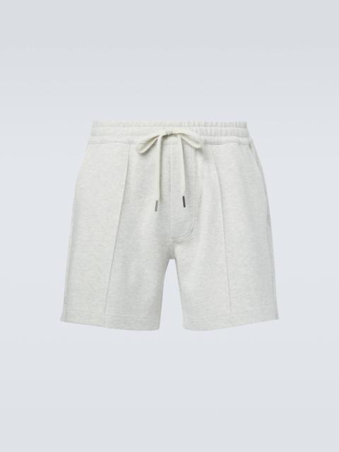 TOM FORD Cotton, silk, and cashmere shorts